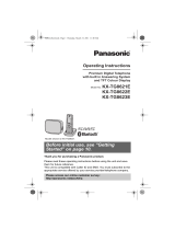 Panasonic KXTG8621E Owner's manual