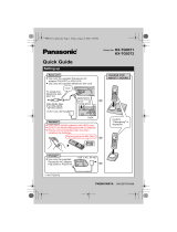 Panasonic KXTG9371 Quick start guide