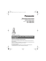 Panasonic KXTGB210FX Operating instructions