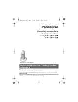 Panasonic KXTGB212FX Operating instructions