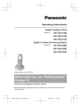 Panasonic KXTGC313E Operating instructions