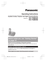 Panasonic KXTGM420 Operating instructions
