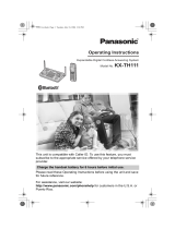 Panasonic KXTH111 Operating instructions