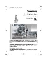 Panasonic KX-THA11 User manual