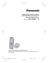Panasonic KXTU301EME Owner's manual