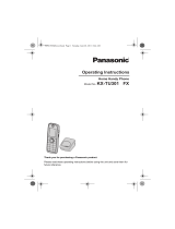 Panasonic KXTU301FXME Operating instructions