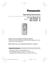 Panasonic KXTU320EBE Owner's manual