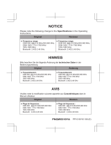 Panasonic KXTU329EX Owner's manual