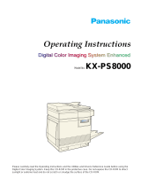 Panasonic KXPS8000 User manual