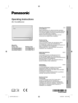 Panasonic CUZ25UFEA1 Operating instructions