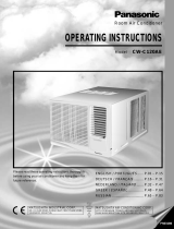 Panasonic CWC120AE Operating instructions