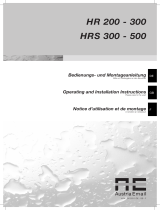Panasonic HR200 Owner's manual