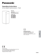 Panasonic WHUD09FE5 Operating instructions