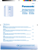 Panasonic WHUD30BE5 Operating instructions