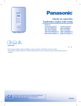 Panasonic WHSXC12D6E5 Operating instructions