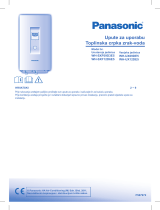 Panasonic WHSXF12D6E5 Operating instructions