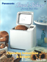 Panasonic sd-250 User manual