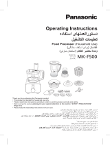 Panasonic MKF500WTNAE Operating instructions
