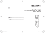 Panasonic - Personalcare ER-SC40-K803 | Tondeuse cheveux User manual
