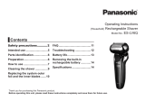 Panasonic ESLV6Q Operating instructions