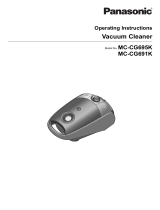 Panasonic MCCG695 Operating instructions