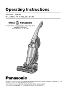 Panasonic MC-E590 Operating instructions