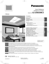 Panasonic CZ256ESMC3 Operating instructions