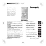 Panasonic CZRE2C2 Operating instructions
