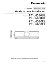 Panasonic PTL6600EL Operating instructions