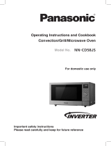 Panasonic NNCD58JS Operating instructions