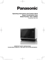 Panasonic NN-CS894S Owner's manual