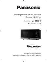 Panasonic NNGD38HS Owner's manual