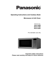 Panasonic NN-GD376 Operating instructions