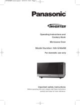 Panasonic Standard Flatbed Microwave NN-SF464M User manual