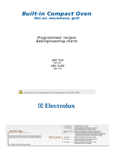 Electrolux EBCSL9S Recipe book