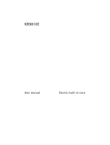 Aeg-Electrolux KB9810E-A User manual