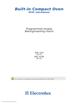 Electrolux EBCGL9SP Recipe book