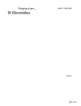 Electrolux EBL20WE User manual