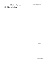 Electrolux EBGL40XWE User manual