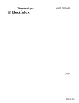 Electrolux EBSL60SP User manual
