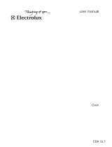 Electrolux EBKSL7SP User manual