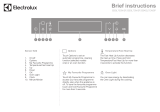 Electrolux EBKGL7CN Quick start guide