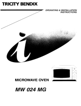 Tricity Bendix MW024MG User manual