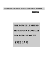 Zanussi ZMB17MX User manual