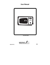 Moffat Microwave Oven MOFF700M User manual