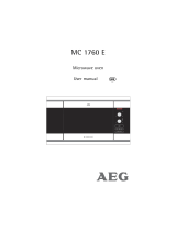AEG MC1760EB User manual