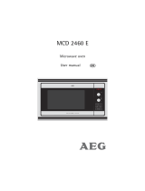 AEG MCD2460EW User manual