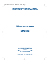 Zanussi ZM266ST User manual