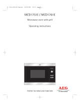 Aeg-Electrolux MCD1751E-W User manual