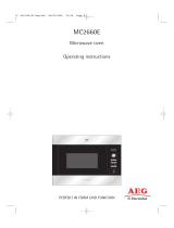 Aeg-Electrolux MC2660E-D User manual